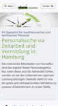 Mobile Screenshot of hanseflex.de